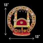 Handmade Laddu Gopal Jhula | 13 inch - Image 5