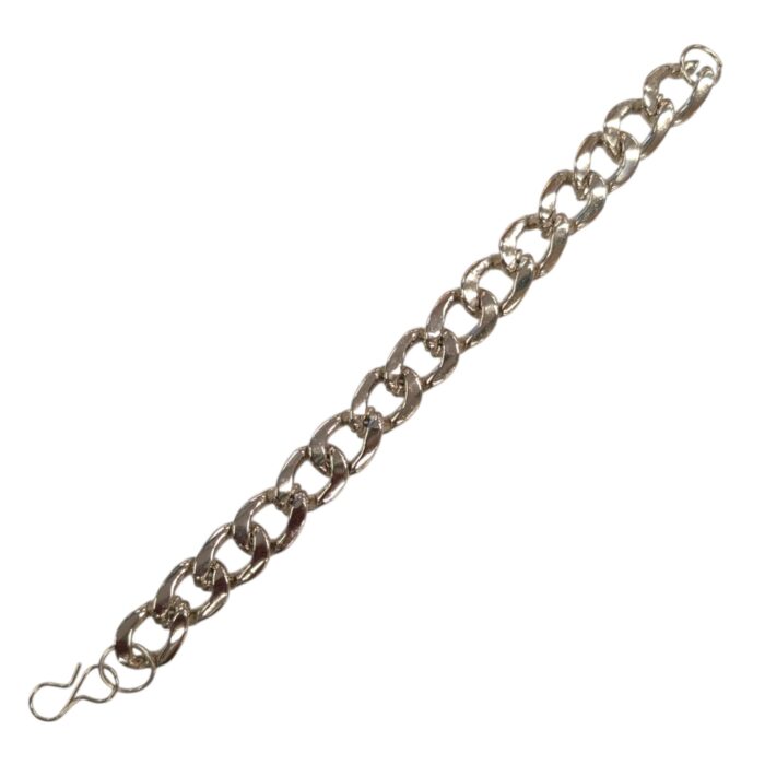 15mm Wide Link Chain Bracelet - Image 2
