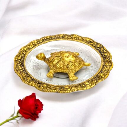 Vastu Feng Shui Tortoise / Kachua / Turtle with Plate