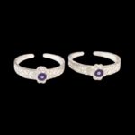 Pair of Pure Silver Toe Rings