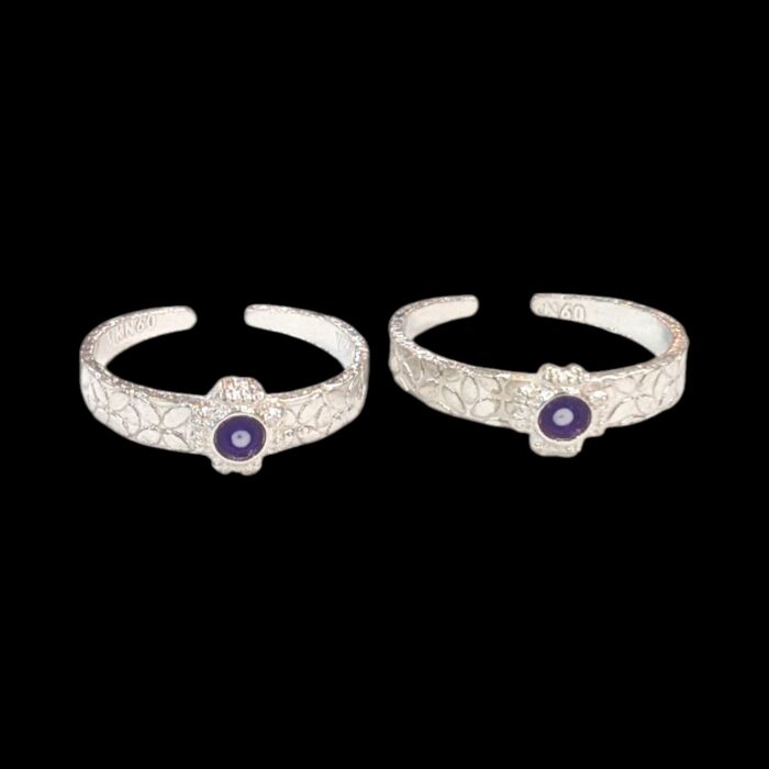 Pair of Pure Silver Toe Rings
