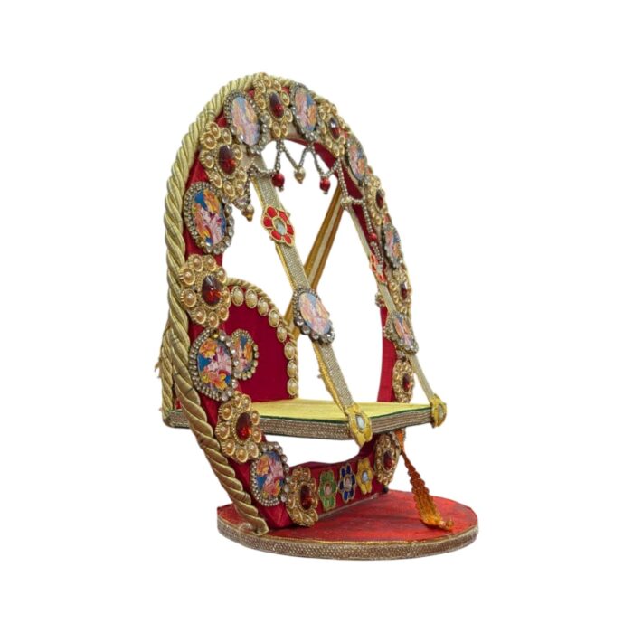 Handmade Laddu Gopal Jhula | 13 inch - Image 2