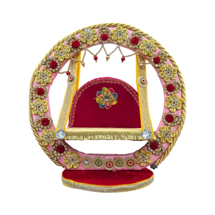 Handmade Laddu Gopal Jhula | 13 inch - Image 3