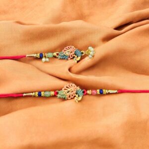 Stylish Bhai Bhabhi Rakhi set | Bhaiya and Bhabhi Rakhi