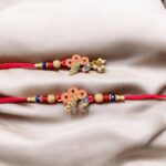 Matching Bhai Bhabhi Rakhi combo set | Quick shipping within Canada and USA