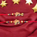 Matching Bhai Bhabhi Rakhi combo set | Quick shipping within Canada and USA