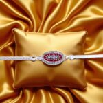 Silver Plated Rakhi bracelet in Canada