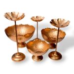 9 Piece Urli Set | Taj Bowl Urli set | Diwali Decorations - Image 4