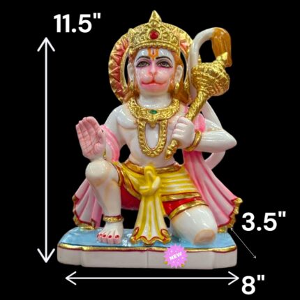 Dimensions of the Handcrafted Hanuman murti