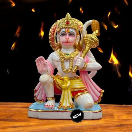 Hanuman Idol -11.5 inches | Composite Marble