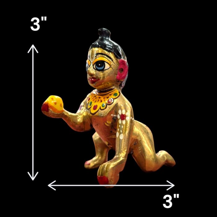 Dimensions of Laddu gopal ji
