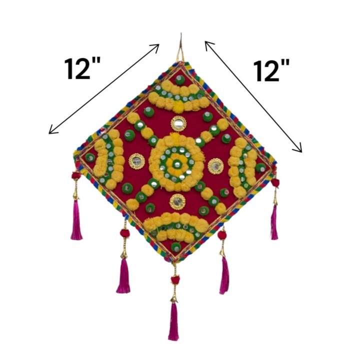 12 Inch Handcrafted Square Kite - BC - Image 2