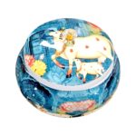 Top view of the colorful metal container | Great Diwali Gift