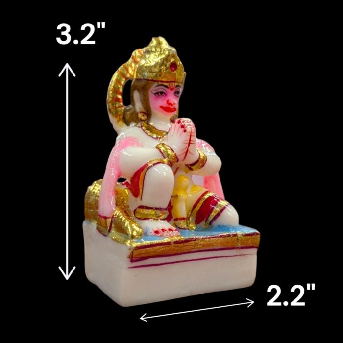 Ram Darbar Idol set - Color - 7inch | Composite marble - Image 5