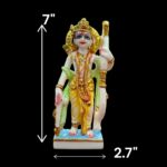 Ram Darbar Idol set - Color - 7inch | Composite marble - Image 2