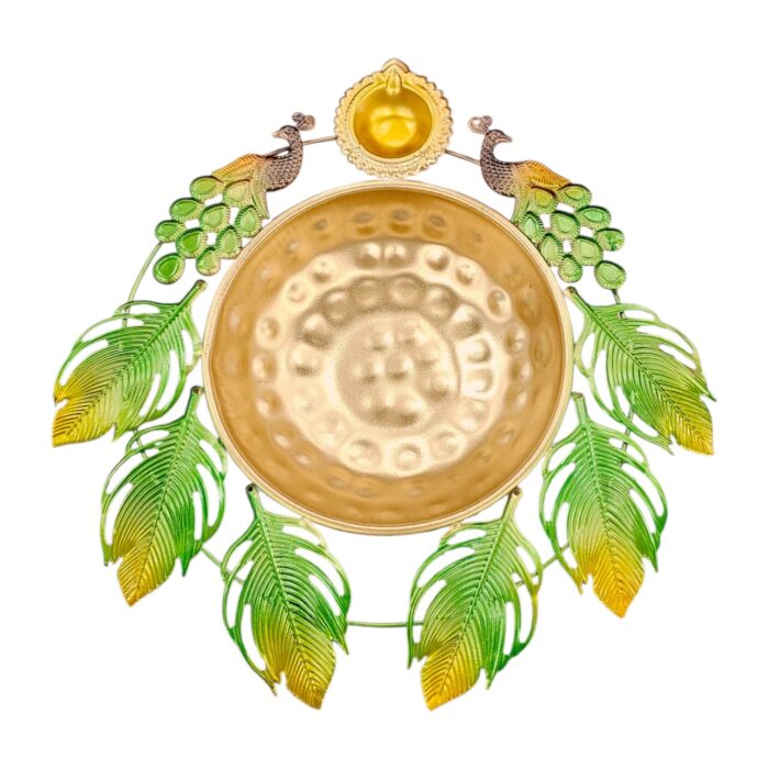 Peacock Urli with diya | Diwali Decorations