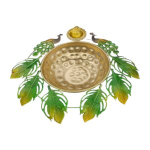 Peacock Urli with diya | Diwali Decorations