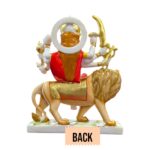 Sherawali Mata Idol - 12inch | Composite Marble - Image 6