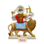 Sherawali Mata Idol - 10 inch | Composite Marble - Image 6
