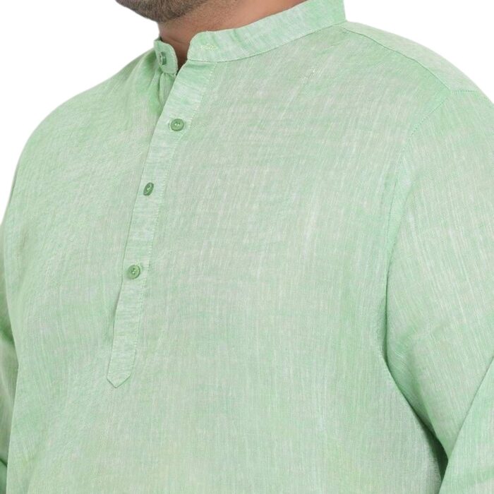 Elegant Cotton kurta with pastel color - Green | Everyday wear comfortable kurta