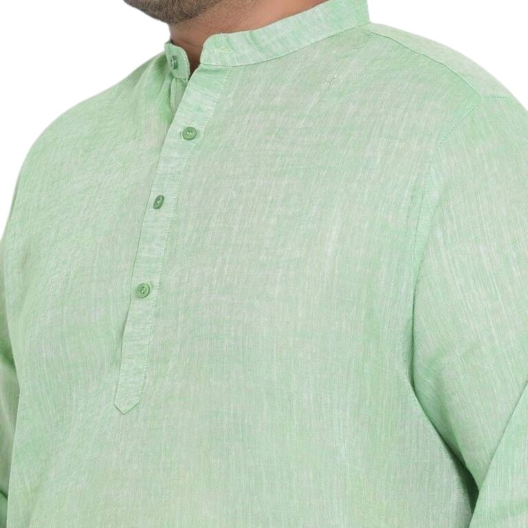 Elegant Cotton kurta with pastel color - Green | Everyday wear comfortable kurta