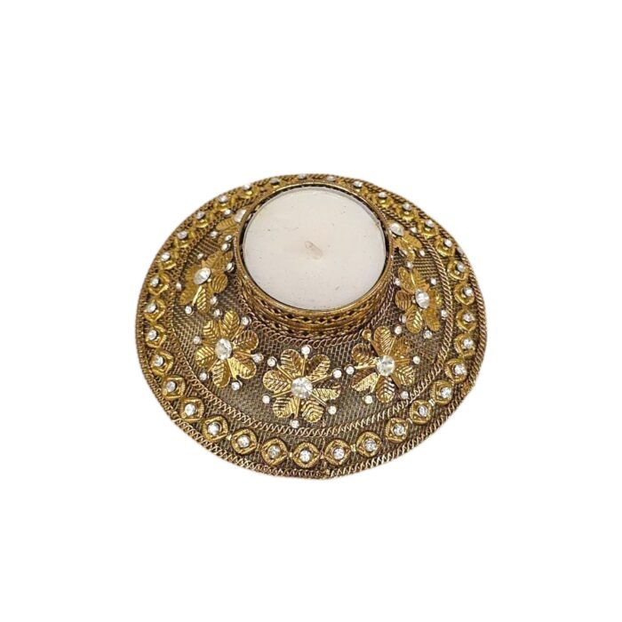 Top profile view of Decorative diya for Diwali Decor