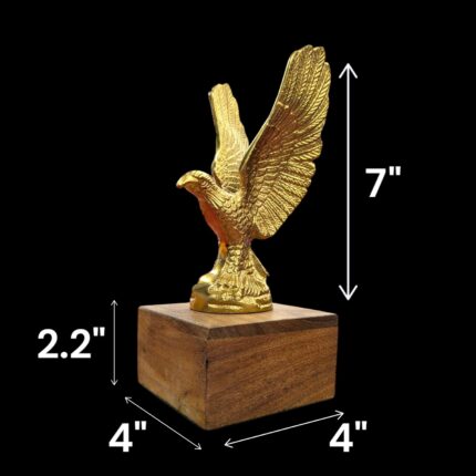Dimensions of Eagle sculpture