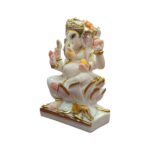 Side profile view of the Ganesha Idol