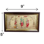 Gold foil Embossed Ram Darbar Photo Frame - Image 2
