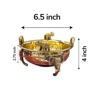 Dimensions of Brass urli