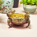Brass urli for Diwali Decor | Heavy super fine Brass urli Bowl