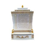 Beautiful Mandir for home with LED backlight Om panel