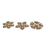Great Diwali Gift Idea | Set of 3 Golden urli for Diwali Decor