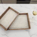 2 serving trays set - Great Idea for Diwali Gifts in Canada and the USA