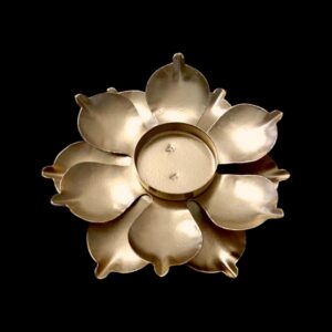 Lotus Diya - Set of 2 | Tea light Candle Holder | Diwali Decor