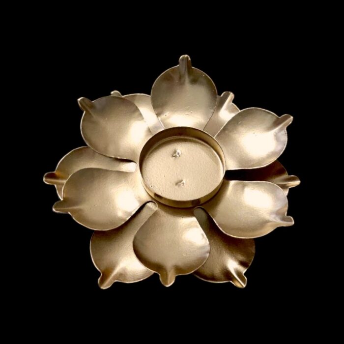 Lotus Diya - Set of 2 | Tea light Candle Holder | Diwali Decor