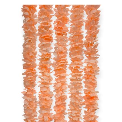 Peach artificial flower strings - Pack of 5