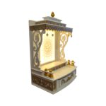 Side profile view of Pooja Mandir for home