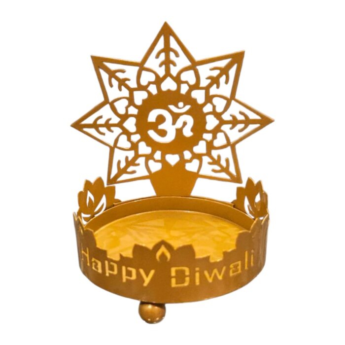 Diwali decor diya | Shadow diya with Om