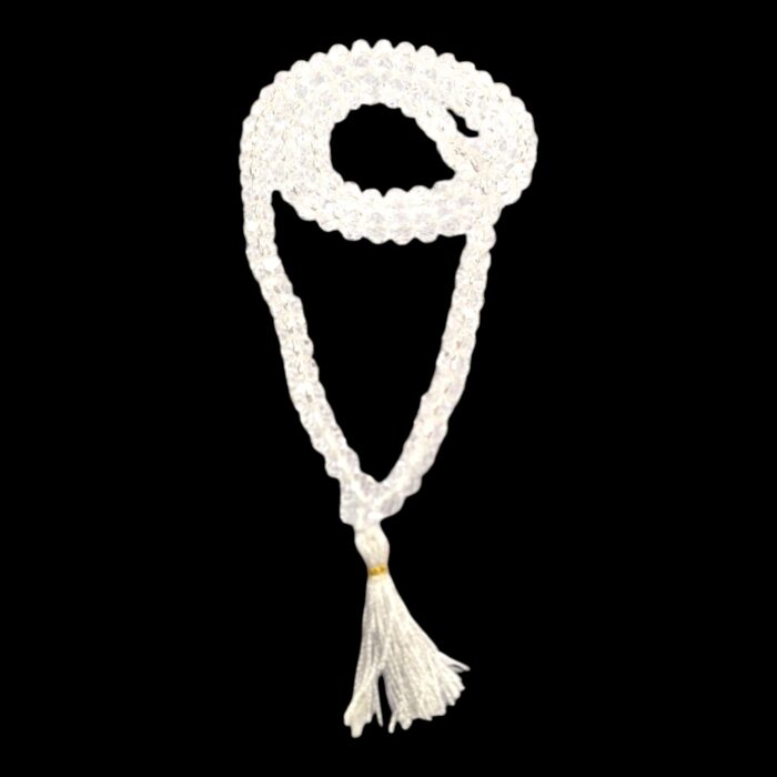 Sphatik crystal Japa Mala with 108 beads