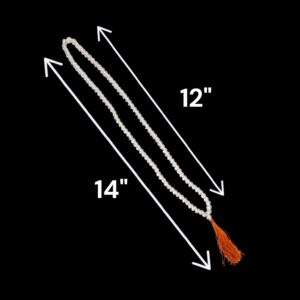 Sphatik crystal Japa Mala with 108 beads