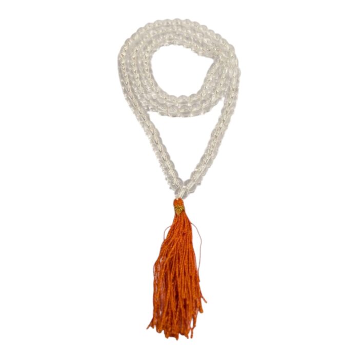 Sphatik crystal Japa Mala with 108 beads