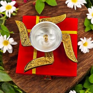 Swastik Diya with Gift box | Diwali Gifts | Diwali Decor