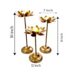 Dimensions of candle stands | Diwali Decor