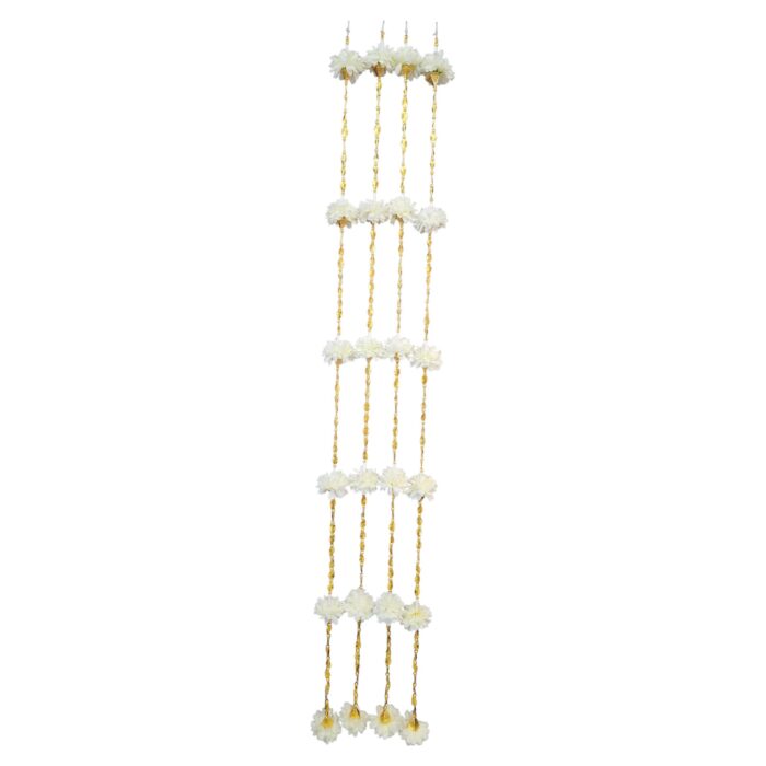 Full length 60 inch long artificial flower strings for Diwali Decor