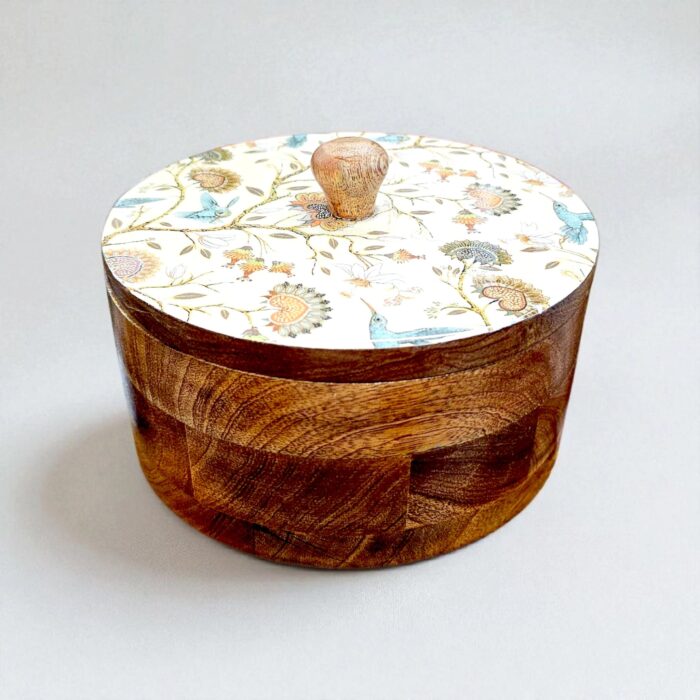 Wooden chapati holder used for waffles and breakfast at home | Indian Diwali Gift