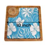 Dimensions of the wooden platter