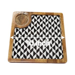 Dimensions of the wooden platter for Diwali Gift