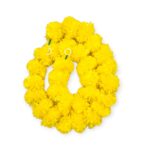 Yellow marigold string | Heavy flowers | 48 inch | 5 pc set