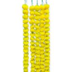 Yellow marigold string | Heavy flowers | 48 inch | 5 pc set